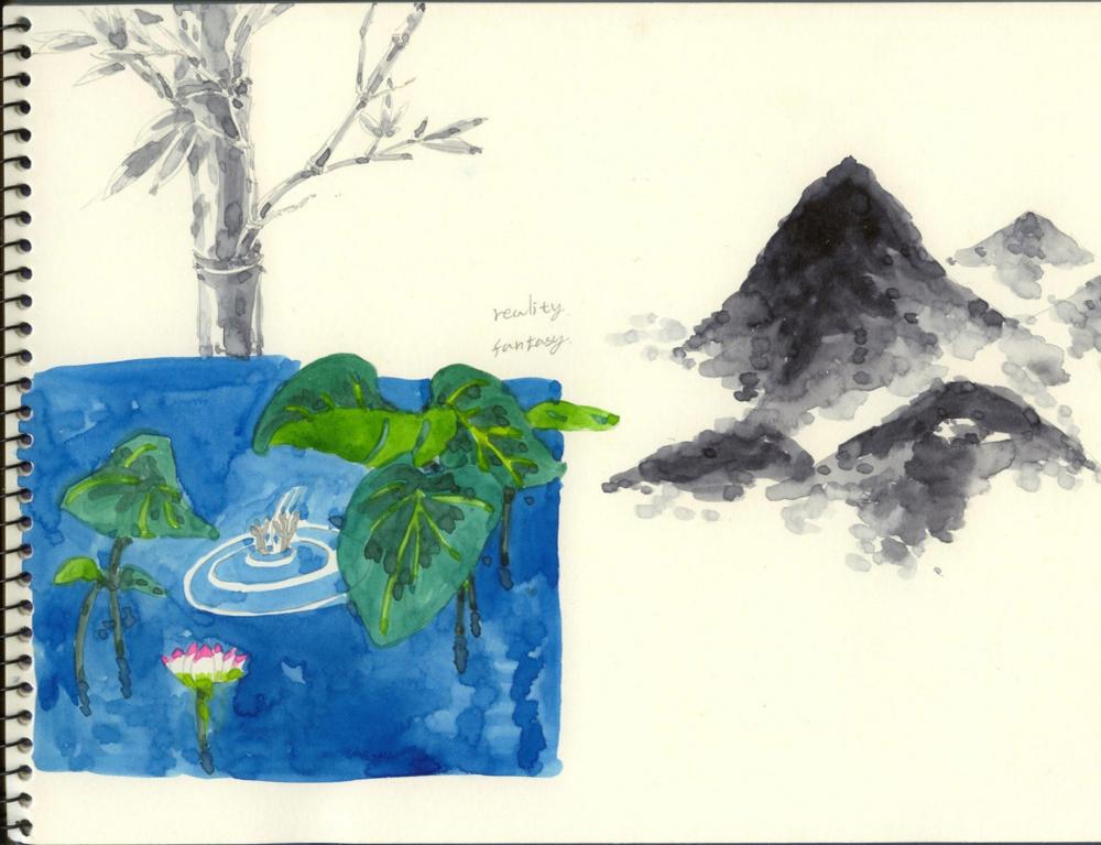 Drawing 67, Ryu Sung Chul, 2012, Pencil and color on paper